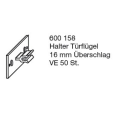 Держатель дверной BUG-Alutechnik (Halter Turflugel 600 158 )